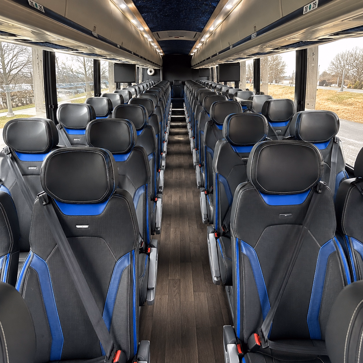 camarillo charter bus rental inside