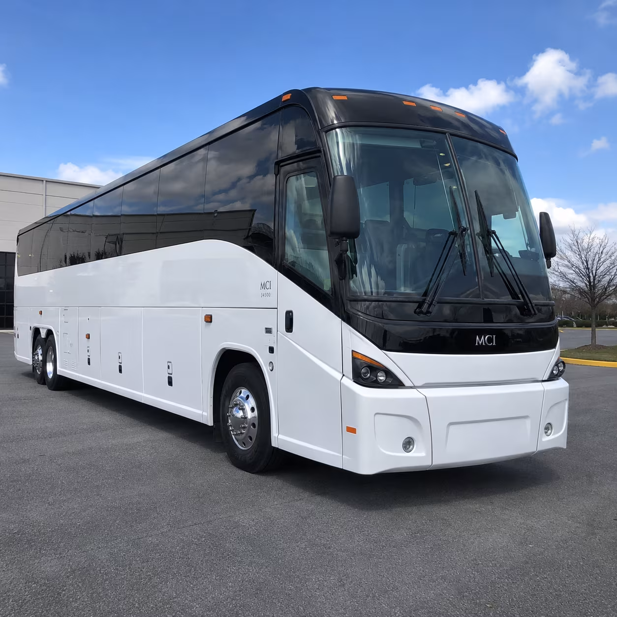 oxnard charter bus rental exterior