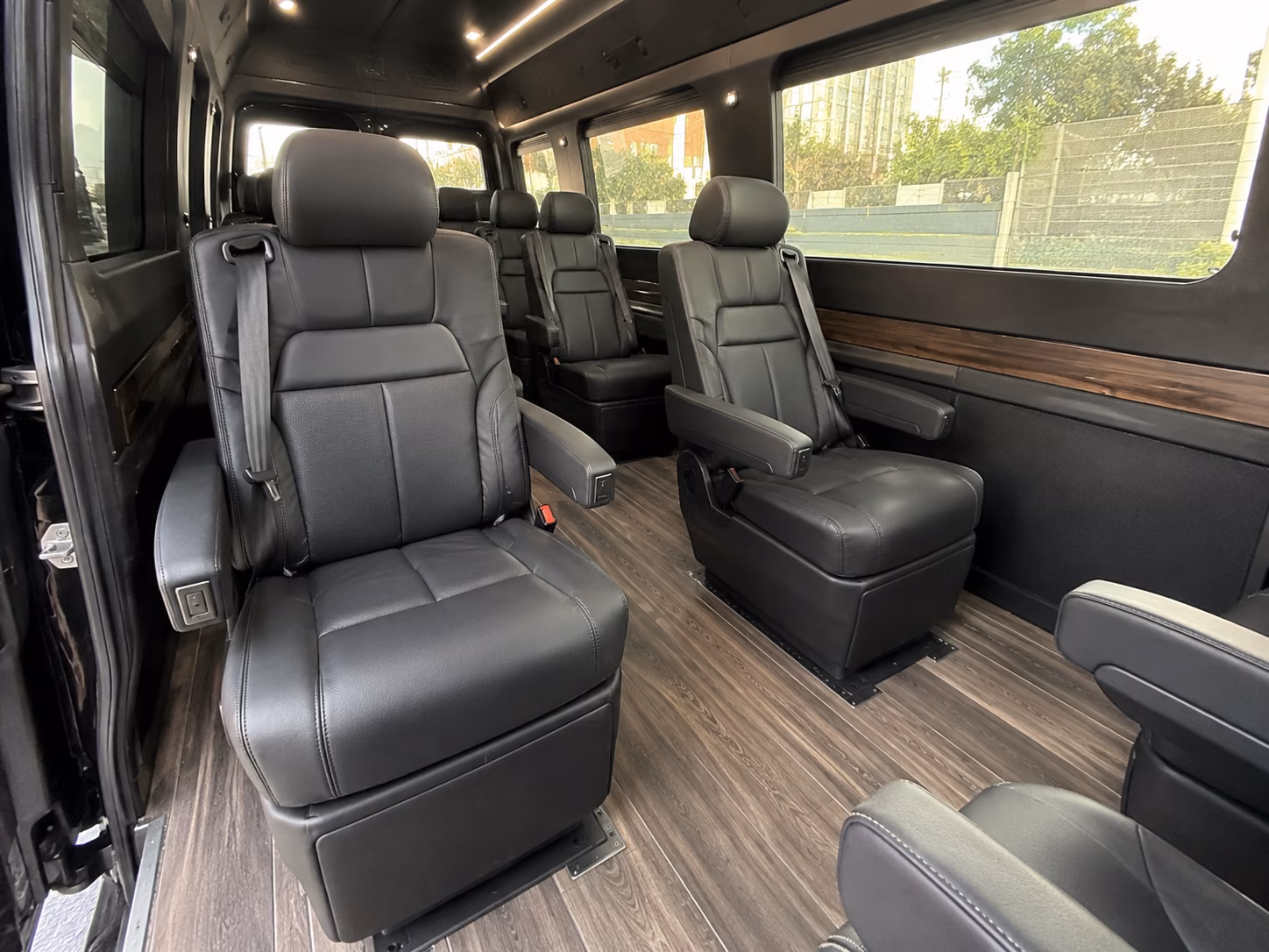 santa barbara concert transportation onboard seating