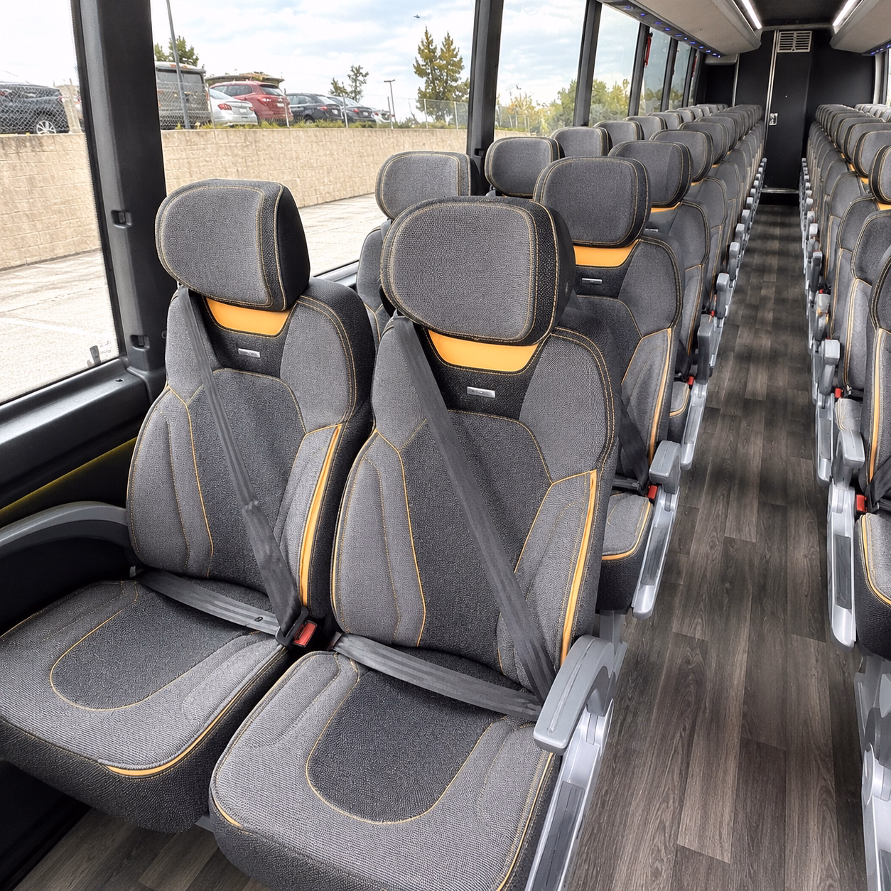 santa barbara long distance transportation onboard seating