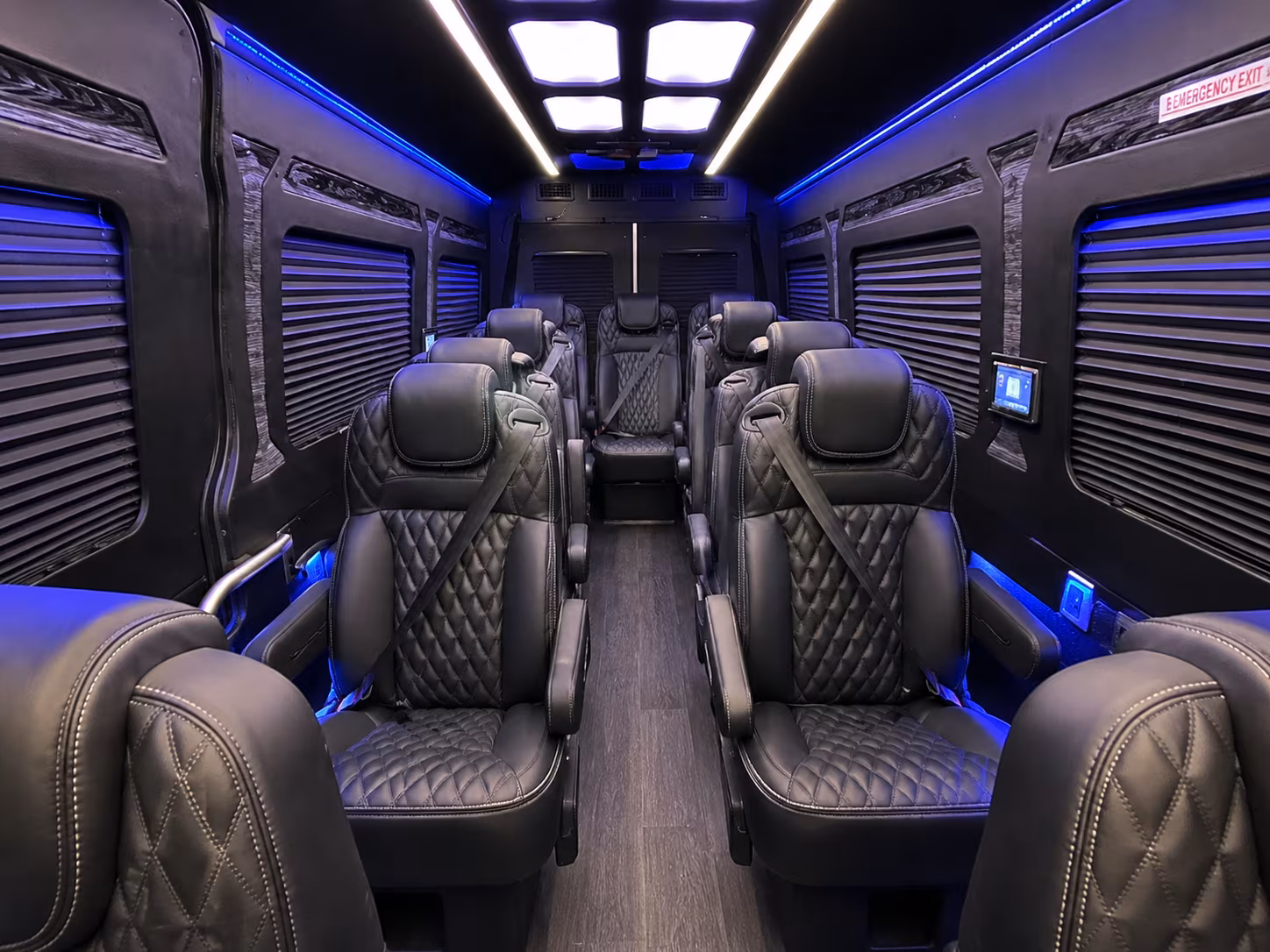 santa barbara school event transportation onboard seating