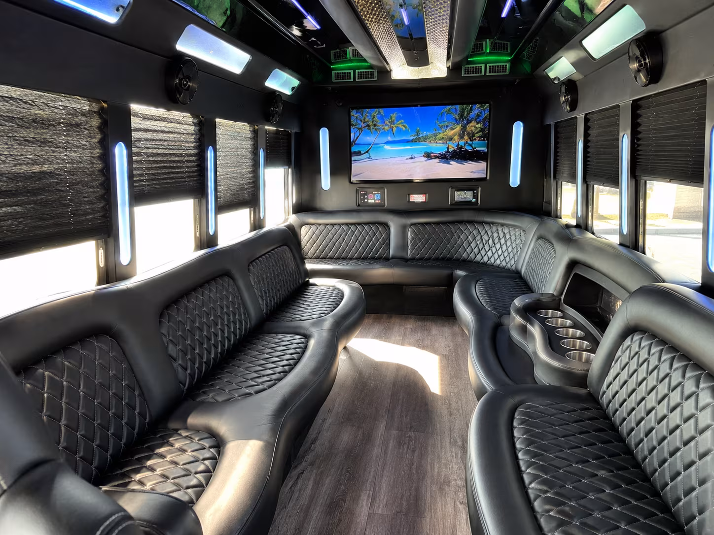 santa barbara wine country funk zone party bus rental