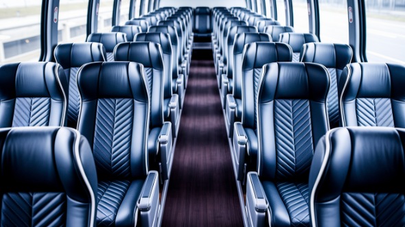 54 passenger charter bus inside simi valley