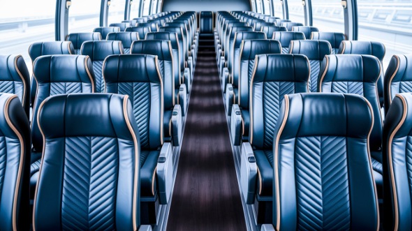 56 passenger charter bus inside simi valley