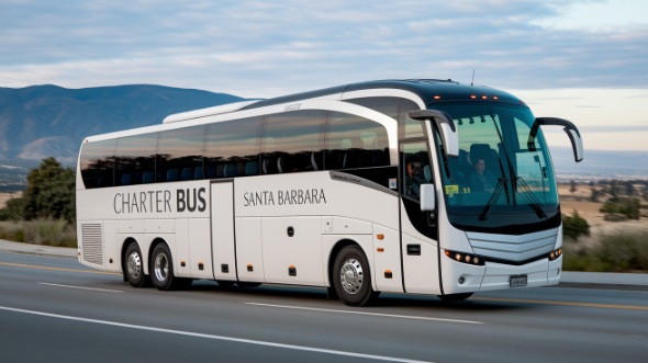 santa barbara charter bus