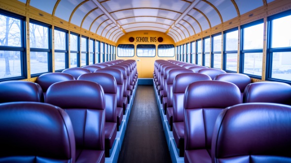 school bus rental interior simi valley