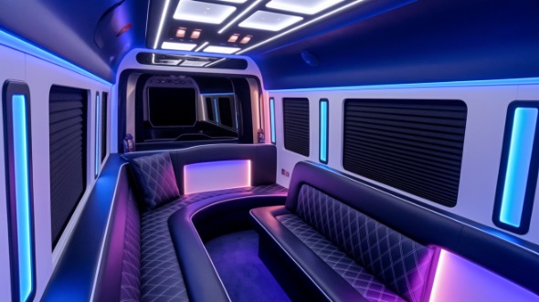 sprinter limo rental interior simi valley