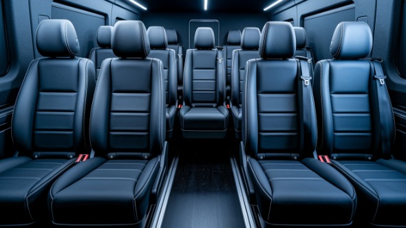 sprinter van with driver inside camarillo